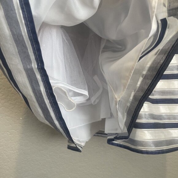 Jona Michelle Toddler Girls Special Occasion Dress Sleeveless Blue 3T Holiday - Picture 7 of 10